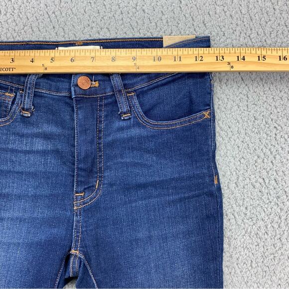 Madewell Women's 9" Mid-Rise Skinny Jeans in Patty Wash NWT - Size: 25 - Picture 9 of 16